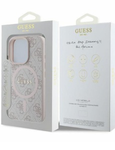 Guess Original Magsafe case за IPHONE 16 Pro с прецизни изрязвания за камера и бутони