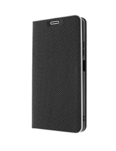 Kалъф тефтер черен CARBON WITH FRAME за Xiaomi Redmi Note 13 5G