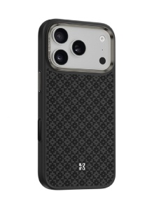Kevlar Benks Case MagSafe with silicone за iPhone 17 Pro Max black