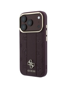 Original Guess Case за 18 Pro съвместим с MagSafe, burgundy - Img 2