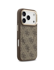 Original Guess Case за 18 Pro Max съвместим с MagSafe, brown - Img 7
