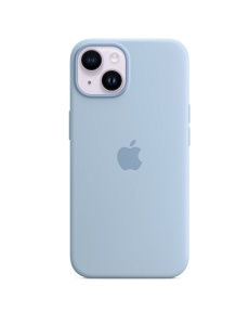 Елегантен Оригинален Калъф за iPhone 15 Plus Светлосин