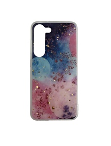 Елегантен силиконов калъф Gold Glam за Samsung S23