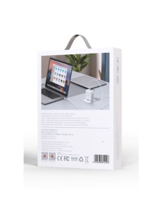 Зарядно у во XO CE14 с мощност 100W с три изхода 1 х USB 2 x USB C съвместим с много устройства