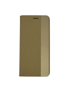 Нежен Златист Калъф Тип Тефтер Sensitive за Samsung A41