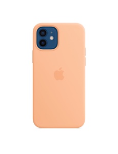 Оригинален Елегантен Калъф за iPhone 12 Светло Оранжев