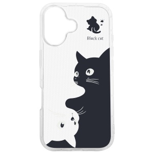 Прозрачен гръб с принт на котки Ultra Trendy Cat Case за Samsung Galaxy A14