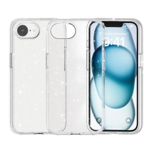 Прозрачен калъф Shine 2 за iPhone 16e със защита от удари и надрасквания