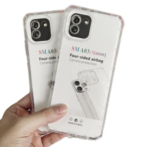 Прозрачен кейс ANTISHOCK за Samsung A03