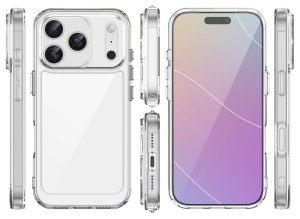Прозрачен калъф TPU HQ за iPhone 17 Pro Max