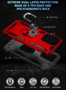 Противоударен гръб ZORE Bronya 3 за Xiaomi Redmi Note 14 5G