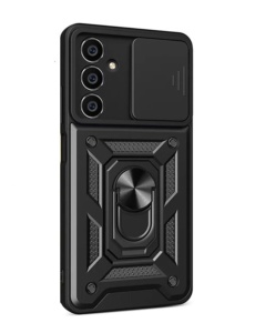 Противоударен черен калъф Camera Cover за Samsung S24 FE