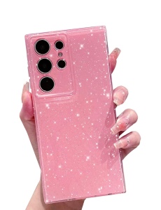 Розов Гръб Shine 2 за Samsung S24 Ultra