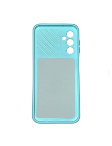 Светло зелен силиконов кейс Camera Cover за Samsung A14
