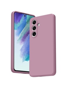 Светъл Патладжан силиконов гръб POLY за Samsung Galaxy A36