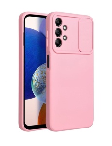 Силиконов гръб CAMSHIELD розов за Samsung A52