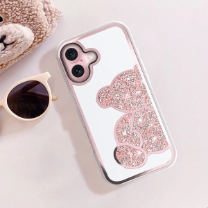 Силиконов Гръб Teddy Bear and Mirror за iPhone 17