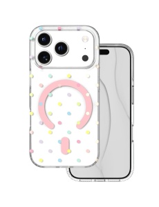 Силиконов ГръMagSafe и точки "Bubble Dots Case" за iPhone 18 Pro