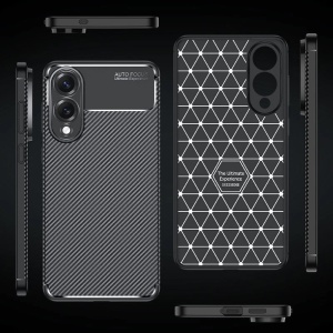 Силиконов гръб Carbon за Samsung Galaxy S25 Edge