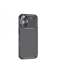 Силикон гръб Carbon за iPhone 17