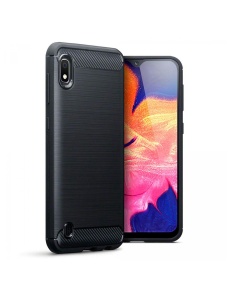 Силикон гръб Carbon за Samsung A10