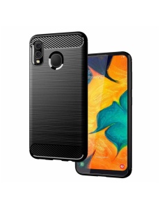 Силикон гръб Carbon за Samsung Galaxy A40