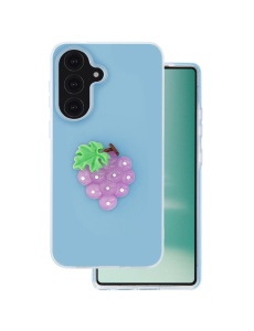 Син Гръб с 3Д Плодова Фигурка Fruit 2in1 за Samsung Galaxy A16
