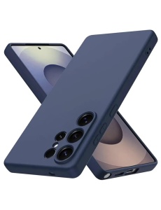 Тъмно Син силиконов гръб POLY за Samsung Galaxy S26 Ultra