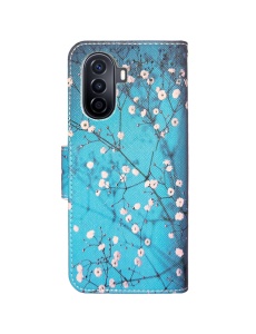 Цветен кожен калъф тип тефтер за телефон Fancy Picture за Huawei Nova Y70 с място за карти и банкноти