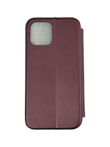 Червен калъф тип тефтер за телефон MP Forcell за IPHONE 12 Pro Max с място за карти и банкноти
