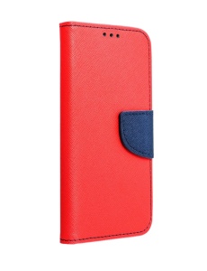 Червен калъф тип тефтер Fancy за Realme C30