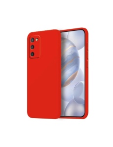 Червен Силиконов Гръб POLY за Samsung A02s