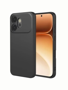 Черен силиконов гръб POLY за HONOR 600 Pro