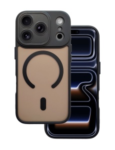 Черен Mag Safe с предпазно стъкло на камерата за iPhone 17 Pro