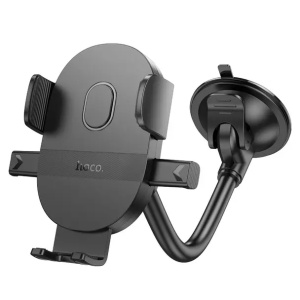 Car phone holder Hoco windshield / dashboard H20 black - Img 3