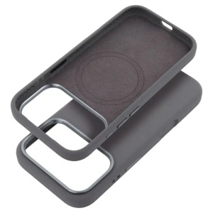 Case for iPhone 18 Pro Max Forcell F-Protect Frame Premium compatible with Magsafe gray - Img 3