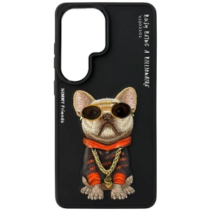 NIMMY case GLASSES COOL DOG for SAMSUNG S26 Ultra black