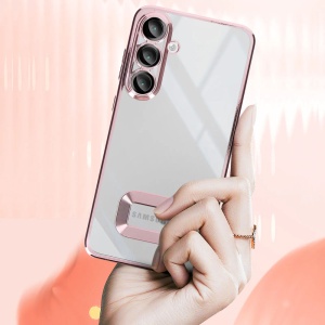Partner Glam Гръб с вграден протектор за камерата за Samsung A15 с висока прозрачност и сензорна точност